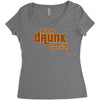 drunk show Women's Triblend Scoop T-shirt