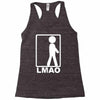 lmao laughing Racerback Tank