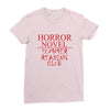 horror novel Ladies Fitted T-Shirt