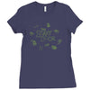the scary door Ladies Fitted T-Shirt