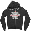 your ego is writing checks boyfriend Zipper Hoodie