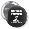 Gower Power Pin-back button
