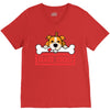 bad dog 3 V-Neck Tee