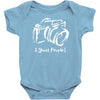 photographer funny mens Baby Onesie