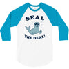 seal the deal 3/4 Sleeve Shirt