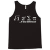 pi delicious math Tank Top