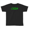 black funny glow in dark glowing Toddler T-shirt