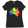 Vote Yes-Australia Marriage Equality Ladies Fitted T-Shirt