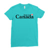 made in canada Ladies Fitted T-Shirt