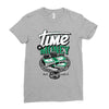 time money Ladies Fitted T-Shirt