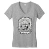 respect mah wizardrah! white Women's V-Neck T-Shirt