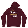 kings are born in june Unisex Hoodie