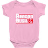 reagan bush '84 Baby Onesie