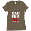 cali foreva Ladies Fitted T-Shirt