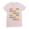 ho ho ho Ladies Fitted T-Shirt