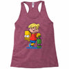 bart simpson Racerback Tank