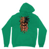 skull us flag Unisex Hoodie