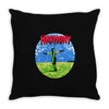 the sound of kombat Throw Pillow