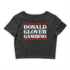 Donald Glover Gambino Crop Top