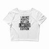 limited edition1 Crop Top