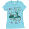 life is a journey, enjoy the ride Ladies Fitted T-Shirt