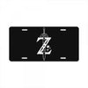 the legend of zelda - breath of the wild white logo License Plate