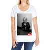 macaulay culkin life Ladies Curvy T-Shirt