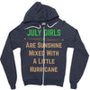 July Girls Zipper Hoodie