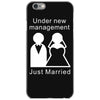under new management   just married iPhone 6/6s Case