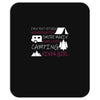 camping kinda girl Mousepad
