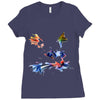 merry christmas! Ladies Fitted T-Shirt