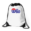 born bad Drawstring Bags