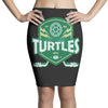 urtles hockey Pencil Skirts