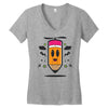 fly pencil vector Women's V-Neck T-Shirt