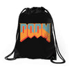 Wtf Doom Drawstring Bags