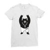 Black Bear Metal Ladies Fitted T-Shirt