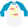 mans best friend 3/4 Sleeve Shirt