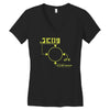 scouter saiyan Women's V-Neck T-Shirt