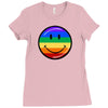 smiling Ladies Fitted T-Shirt