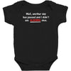 algebra once Baby Bodysuit
