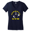 johnny's gym Women's V-Neck T-Shirt