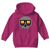 sunset skull Youth Hoodie