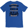 Super Cool Mother In Law Of A Freaking Awesome Son In Law V-Neck Tee