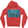 Van Gogh  Blossoming Almond Zipper Hoodie