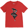 snake V-Neck Tee