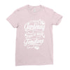 i love gardeing Ladies Fitted T-Shirt