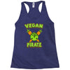 vegan pirate Racerback Tank