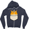 pocket monster Zipper Hoodie