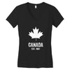 Canada Established 1867 Women's V-Neck T-Shirt