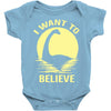 believe in nessie Baby Onesie